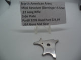 2205 North American Arms Mini Revolver 5 Shot Side Plate (Used Part) .22 Long Rifle