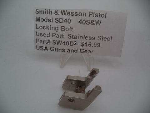 SW40D2 Smith & Wesson Pistol SD40  40 S&W Locking Bolt Used Part