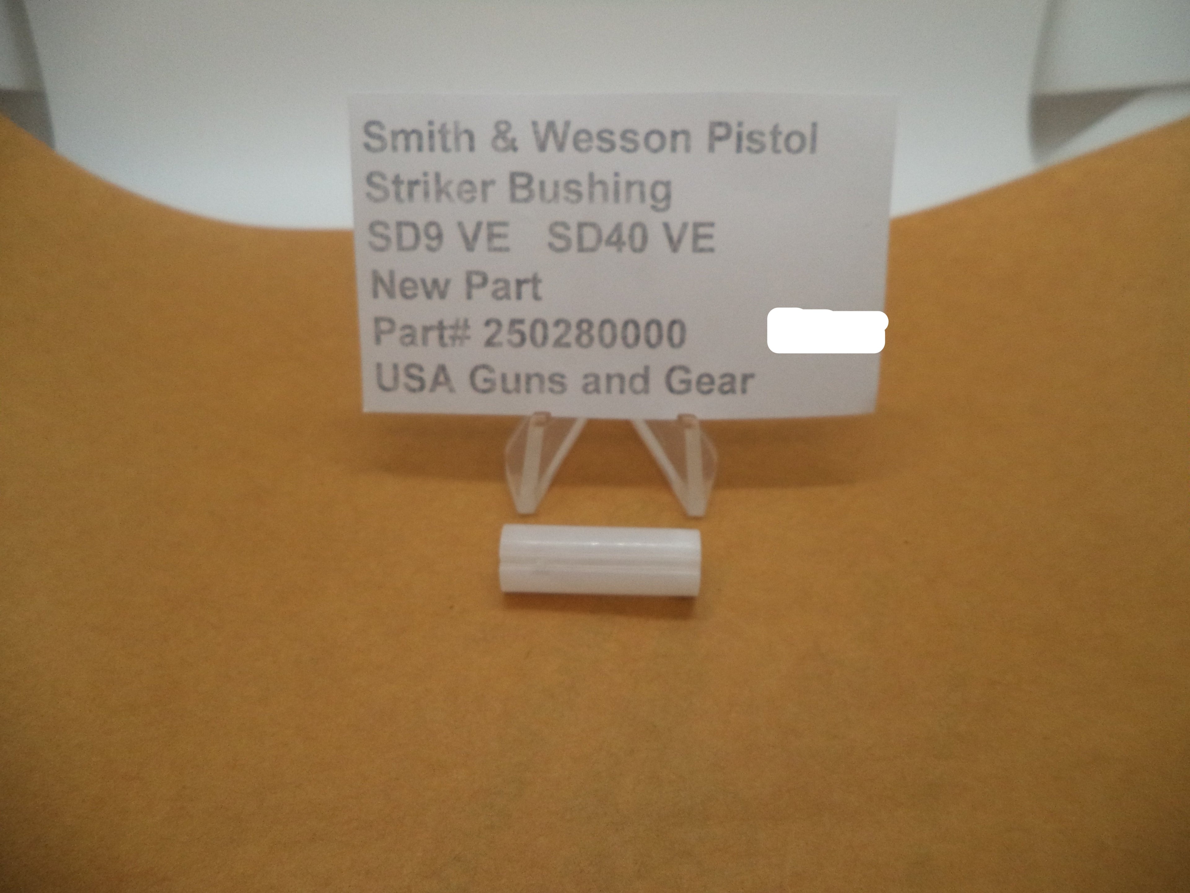 Smith & Wesson Sigma & SD Series Striker Bushing | Fits SW9, SW40, SD9VE, SD40VE | OEM 250280000