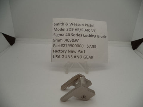 279900000 Smith & Wesson Pistol Model SD VE/SD40 VE Sigma 40 Series Locking Block