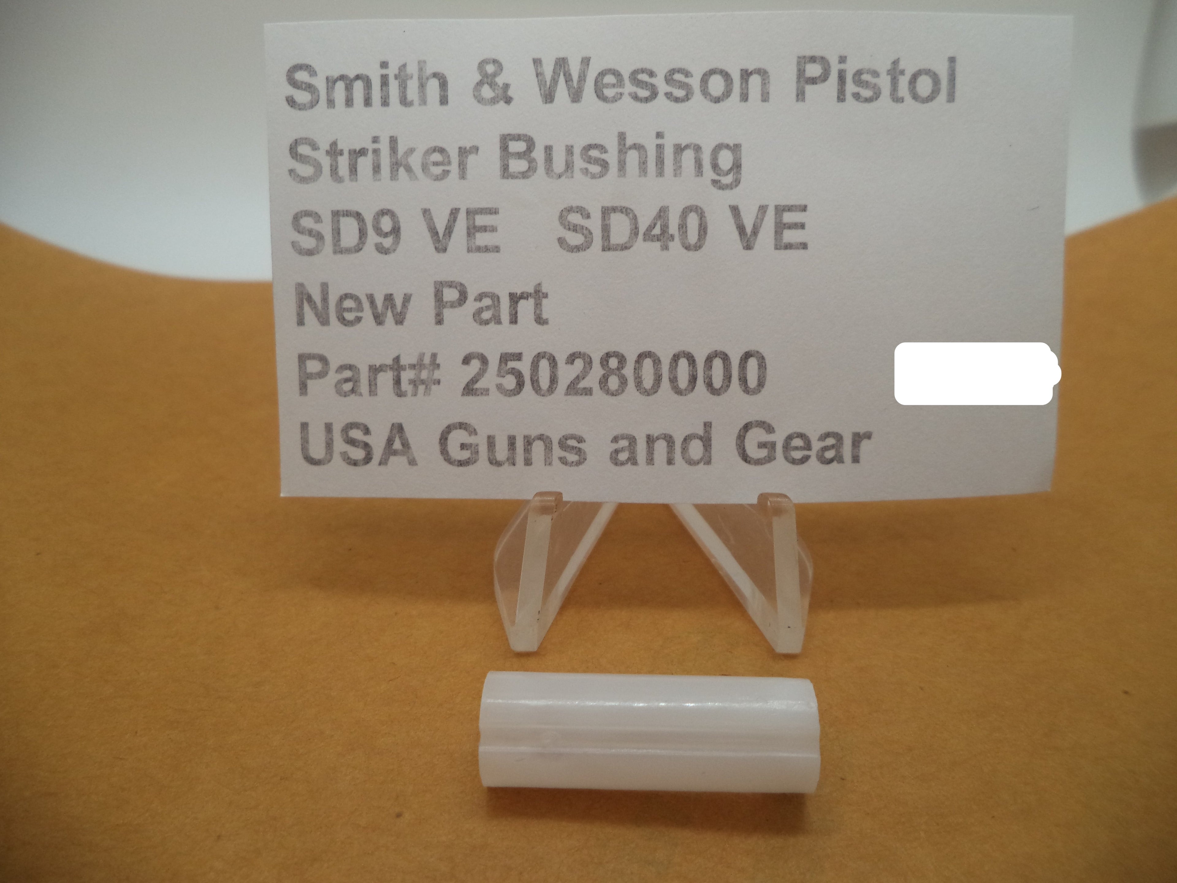 Smith & Wesson Sigma & SD Series Striker Bushing | Fits SW9, SW40, SD9VE, SD40VE | OEM 250280000