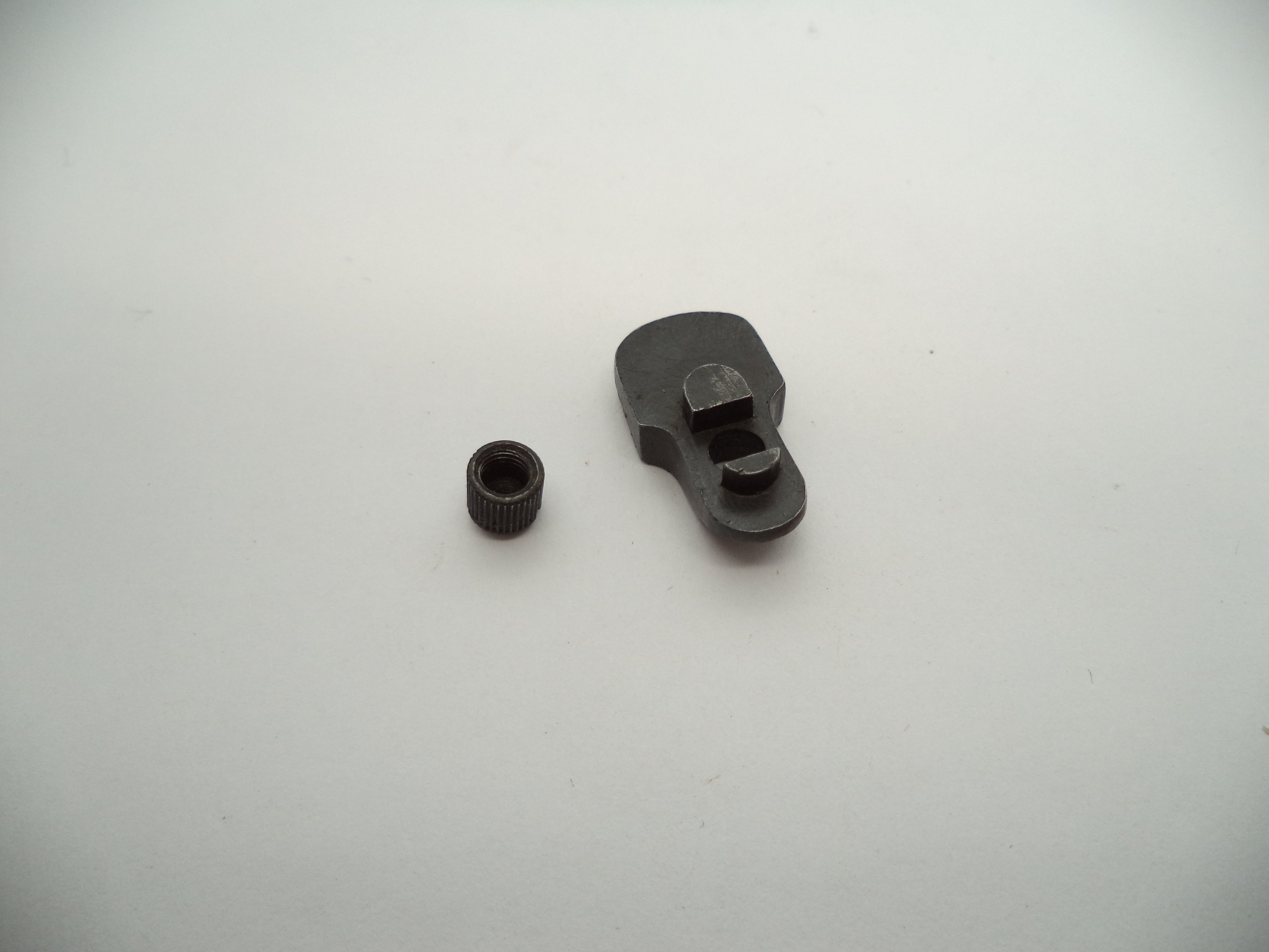 K22-4 Smith & Wesson K Frame Model K22 Thumb Piece & Nut .22 LR Blue Used Part