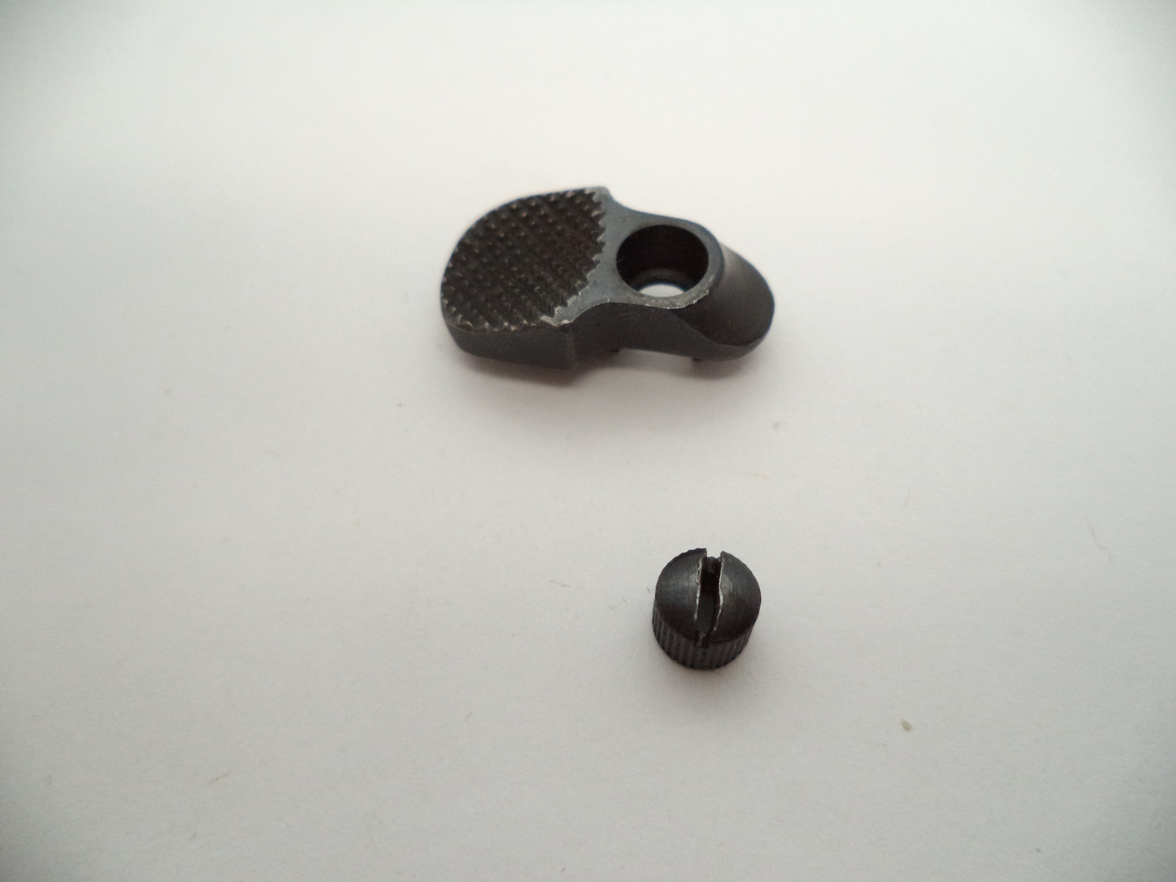 K22-4 Smith & Wesson K Frame Model K22 Thumb Piece & Nut .22 LR Blue Used Part
