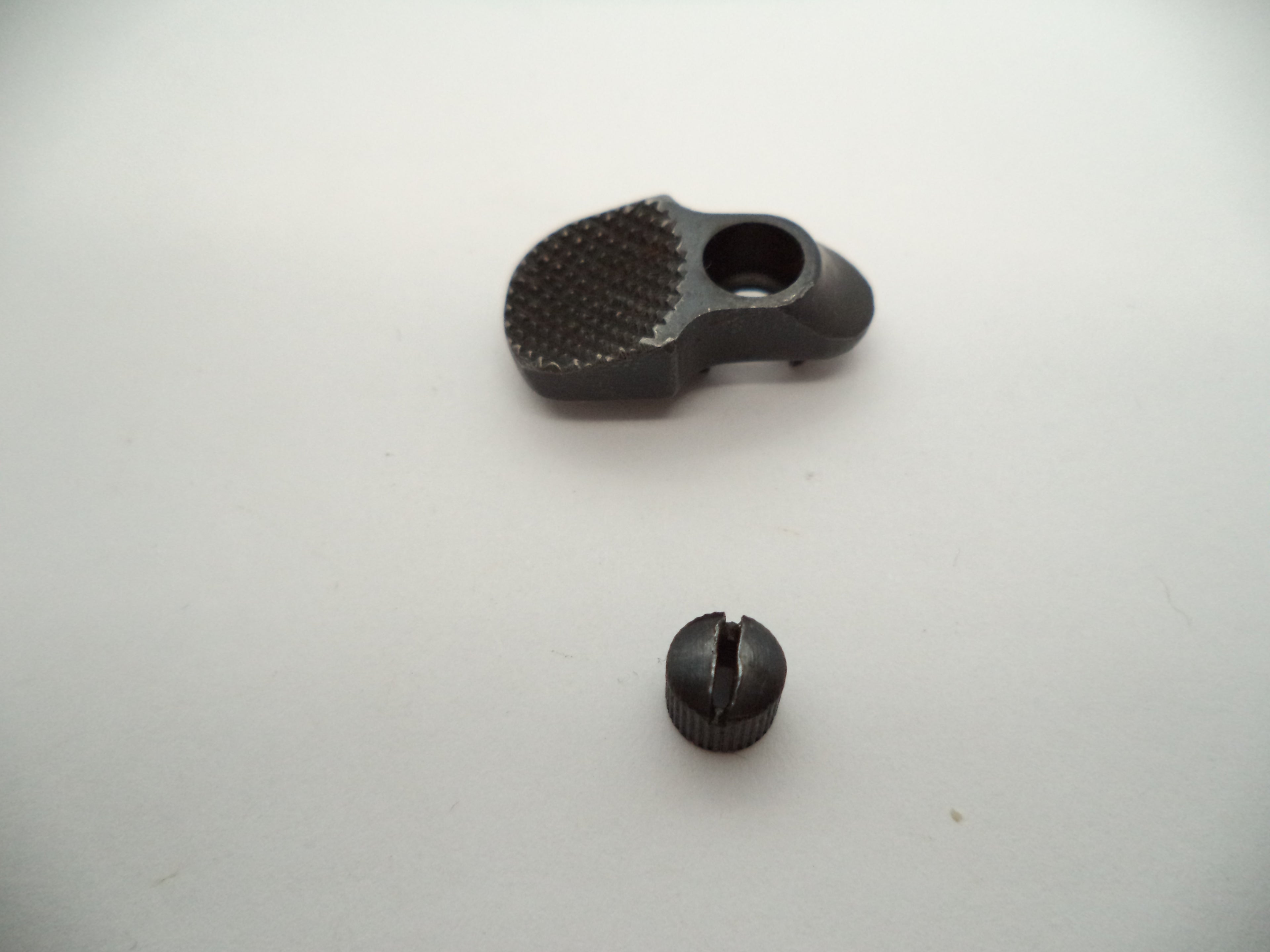 K22-4 Smith & Wesson K Frame Model K22 Thumb Piece & Nut .22 LR Blue Used Part