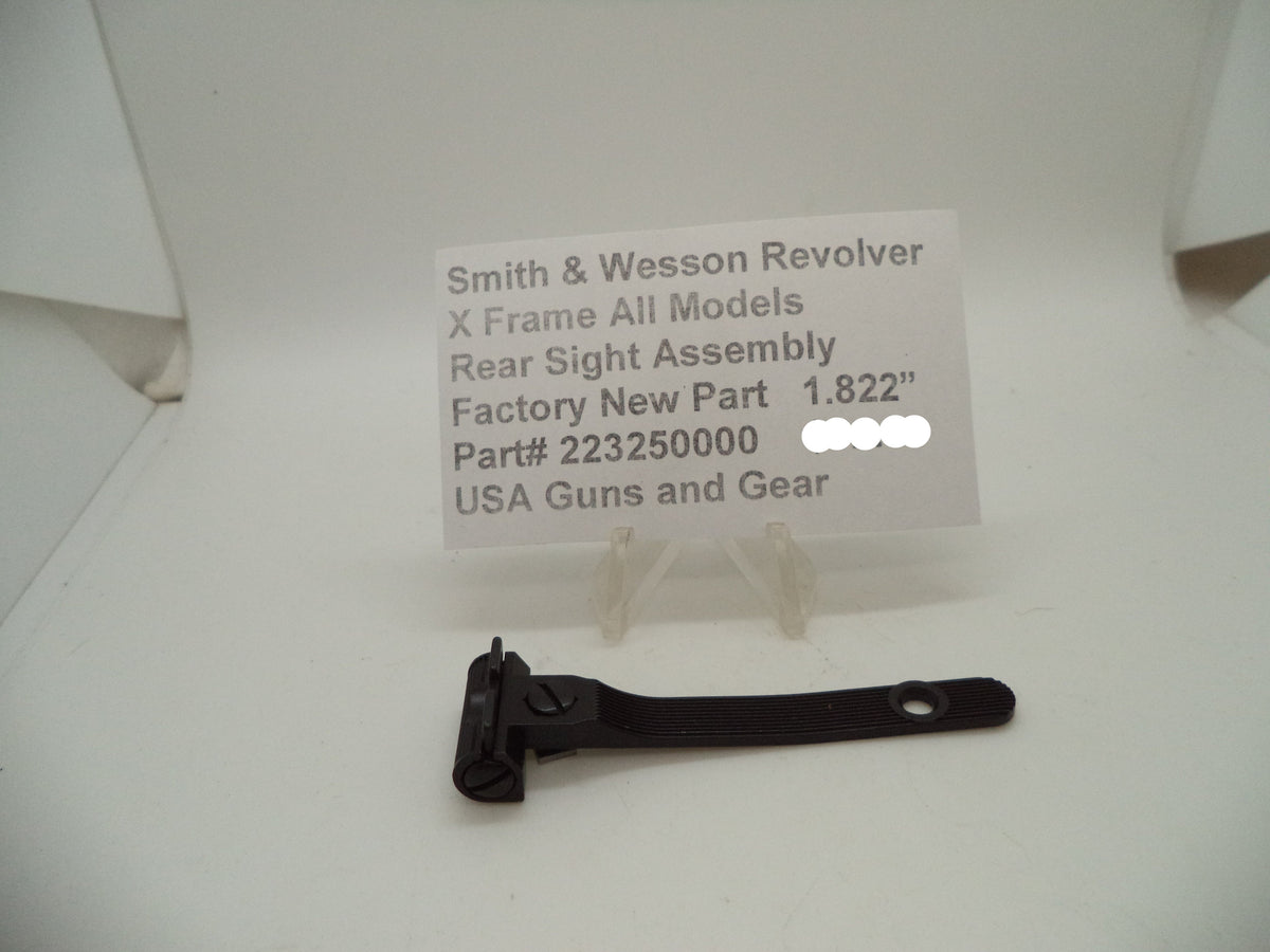 Smith & Wesson Fully Adjustable White Outline Rear Sight For S&W 645/745 – Fusion Firearms