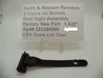 223250000 Smith & Wesson X Frame All Models Rear Sight Assembly 1.822"