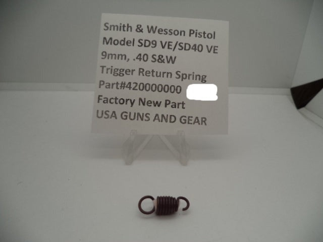 S&W SD9VE SD40VE Trigger Return Spring - Factory OEM 420000000