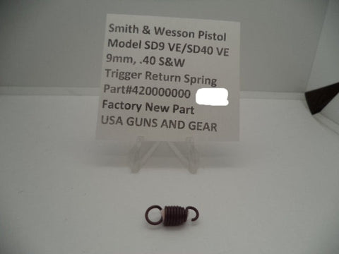 420000000 Smith & Wesson Pistol Model SD9 VE/SD40 VE Trigger Return Spring
