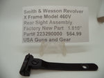 223290000 Smith & Wesson X Frame Model 460V Rear Sight Assembly 1.810"