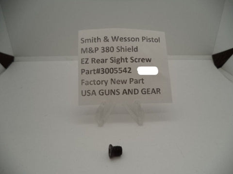 3005542 Smith & Wesson M&P Pistol 380/9mm Shield EZ Rear Sight Screw