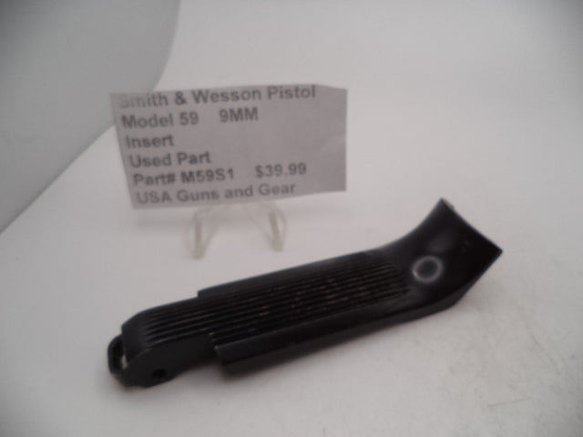 M59S1 Smith & Wesson Pistol Model 59 9MM Insert  Used