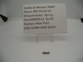 Smith & Wesson M&P 380 Shield EZ Disconnector Spring 3005513