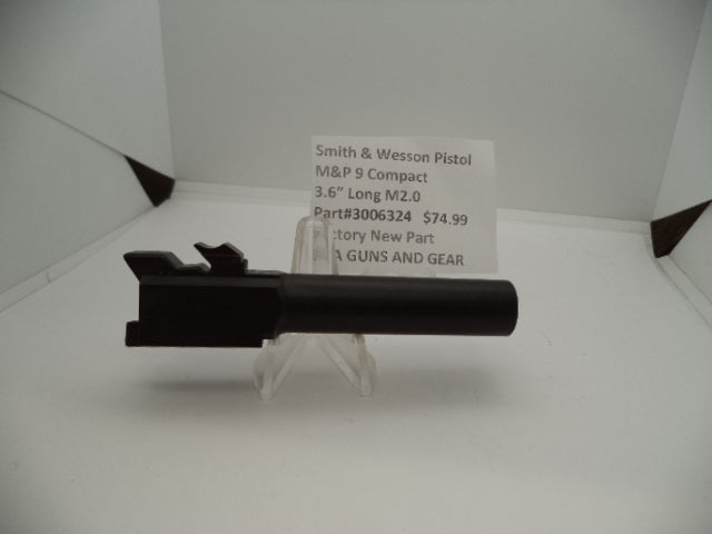 Smith & Wesson M&P 9 Compact M2.0 Barrel 3.6" - Factory OEM Part 3006324
