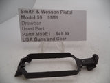 M59E1 Smith & Wesson Pistol Model 59 9MM Drawbar Used Part
