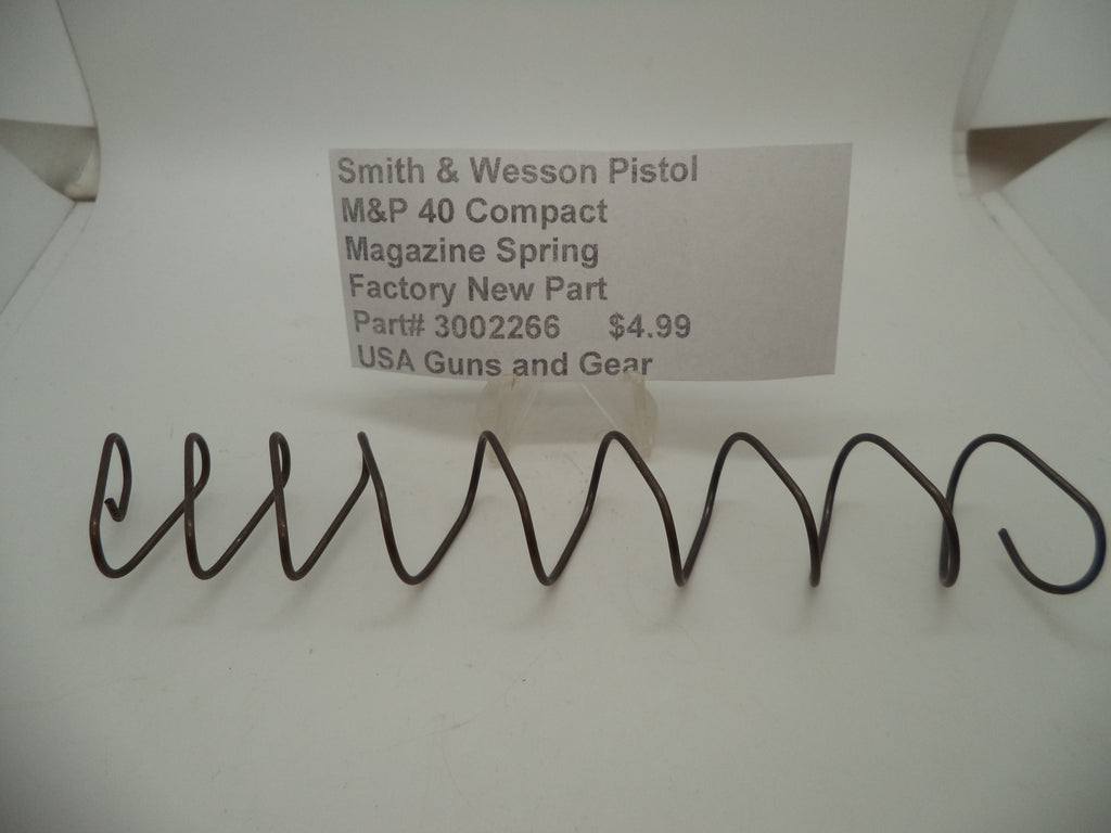 Smith & Wesson M&P 40 Compact Magazine Spring Factory New - 3002266