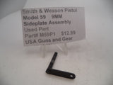 M59P1 Smith & Wesson Pistol Model 59 9MM Slideplate Assembly Used