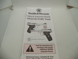 3001382 Smith & Wesson Pistol SW22 Victory Safety & Instruction Manual New Part