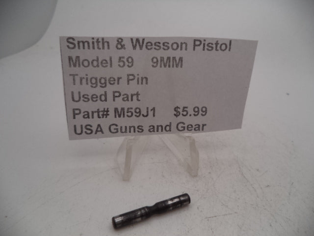 M59J1 Smith & Wesson Pistol Model 59 9MM Trigger Pin Used Part
