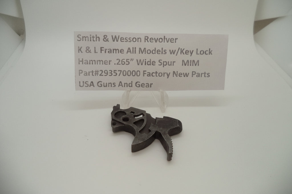 Smith & Wesson K Frame MIM Hammer .265" Wide - Part 293570000