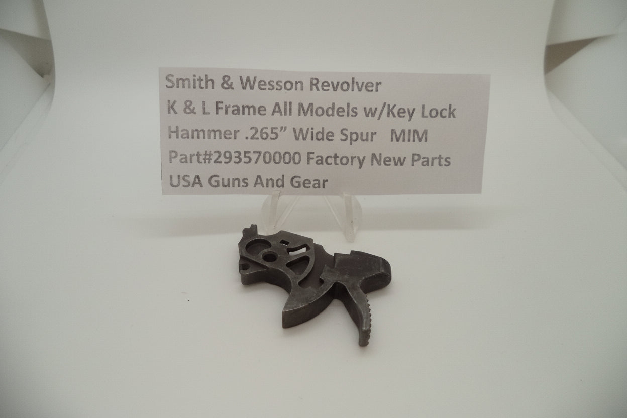Smith & Wesson K Frame MIM Hammer .265" Wide - Part 293570000