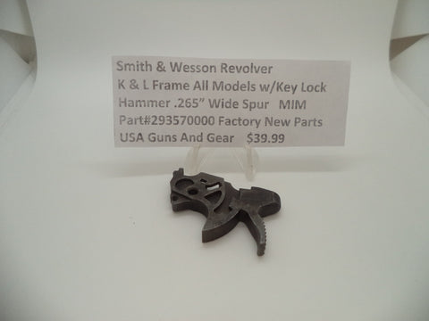 293570000 S&W K & L Frame All Models MIM Hammer .265" Wide New