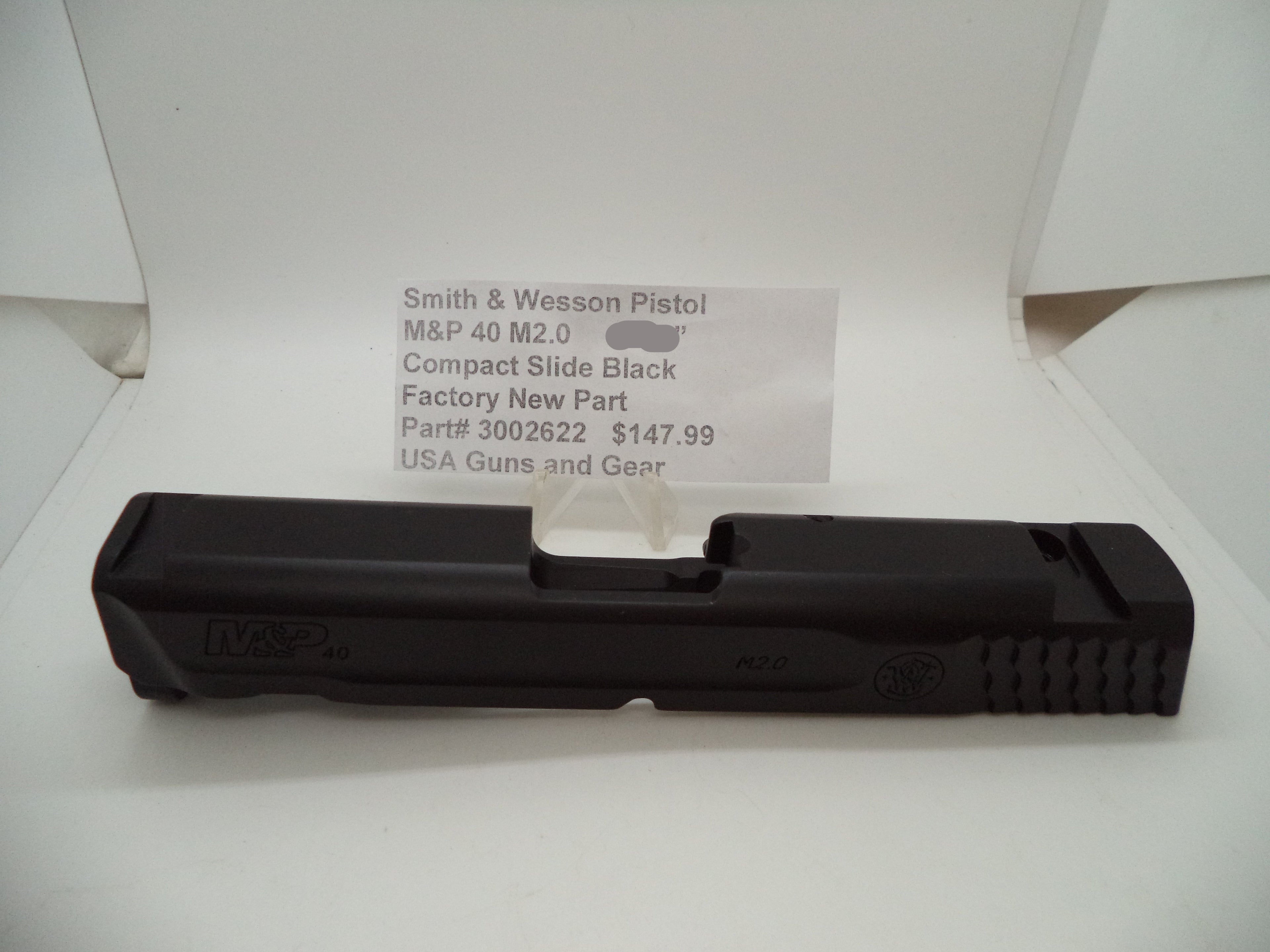 Smith & Wesson Pistol M&P 40 M2.0 Compact Slide 3.59" New Part 3002622