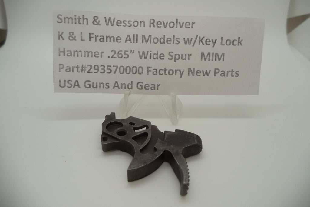 Smith & Wesson K Frame MIM Hammer .265" Wide - Part 293570000