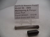 M59G1 Smith & Wesson Pistol Model 59 9MM Mainspring & Plunger Used Part