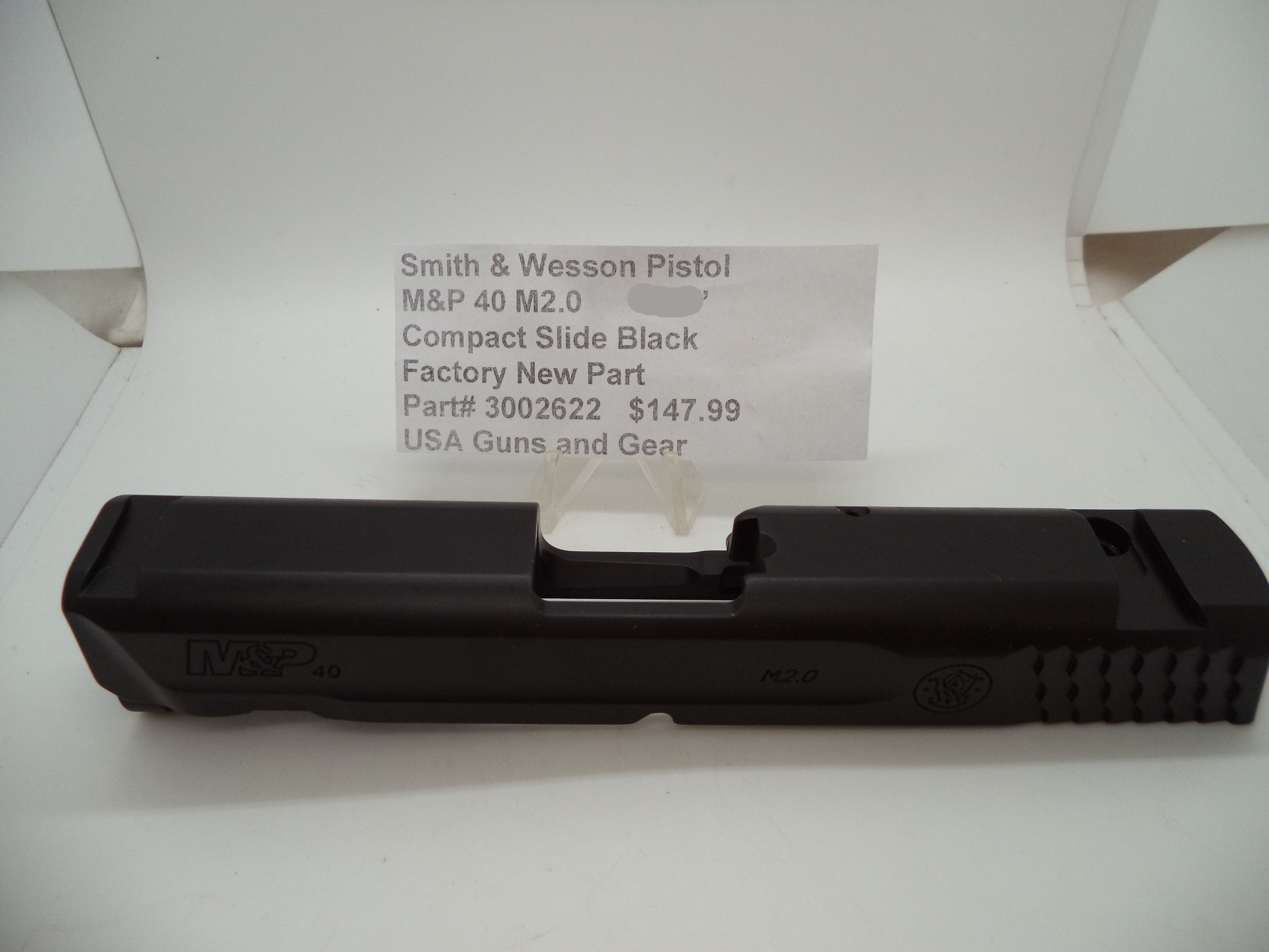 Smith & Wesson Pistol M&P 40 M2.0 Compact Slide 3.59" New Part 3002622