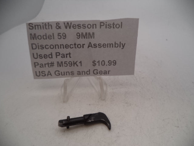 M59K1 Smith & Wesson Pistol Model 59 9MM Disconnector Assembly Used Part