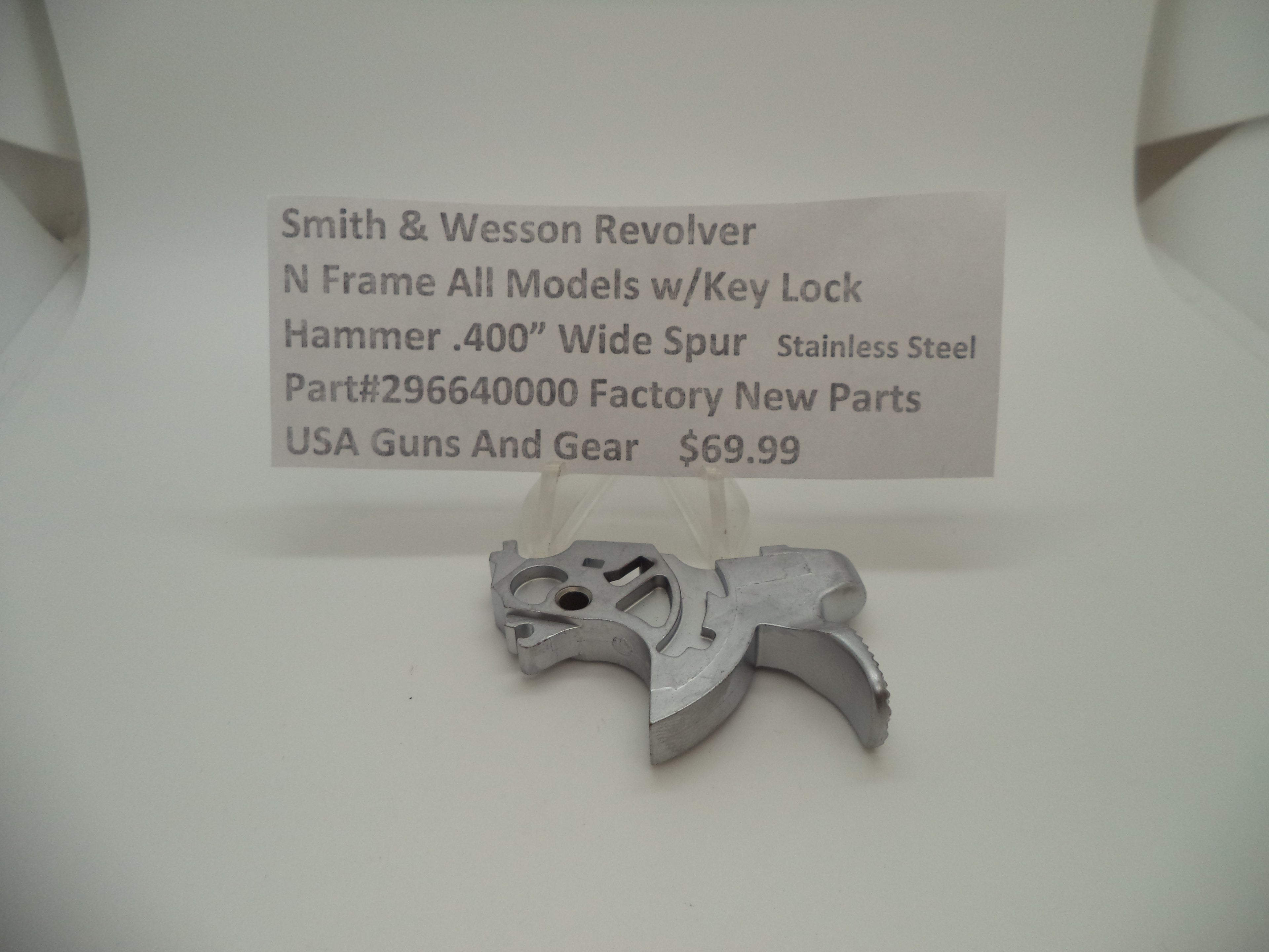Smith & Wesson N Frame MIM Hammer .400" New Style – Part 296640000