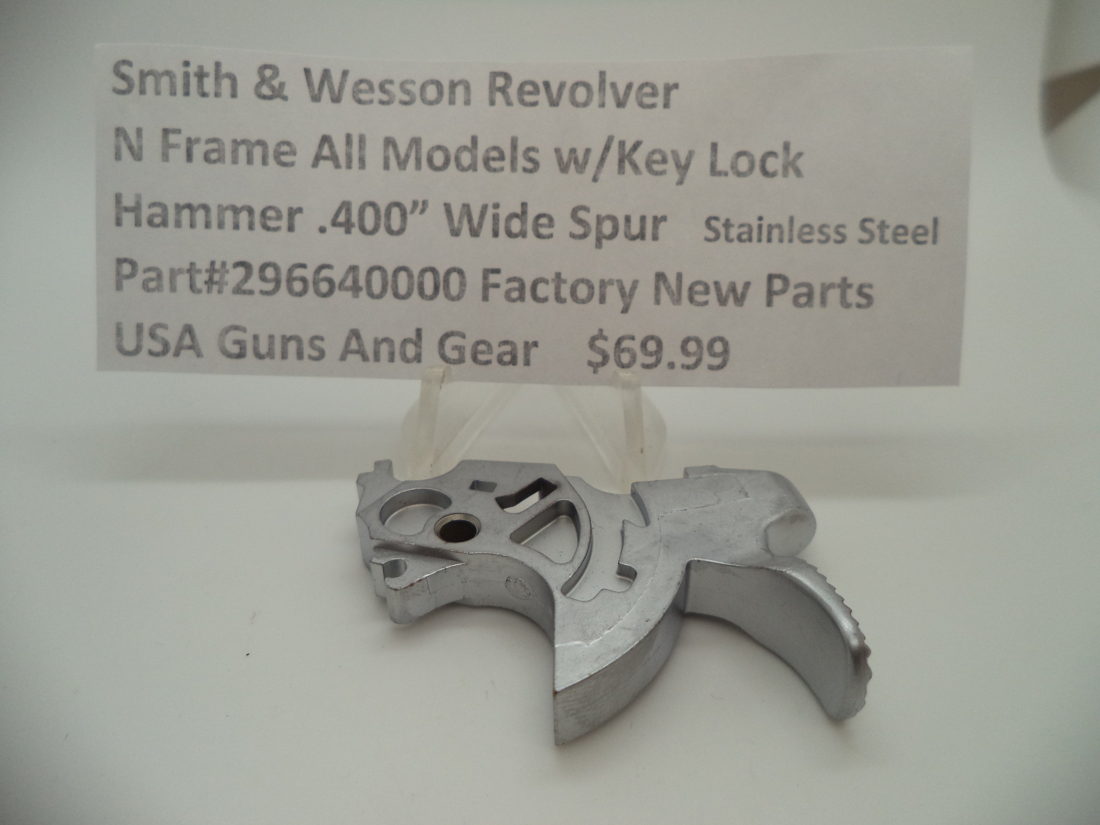 Smith & Wesson N Frame MIM Hammer .400" New Style – Part 296640000