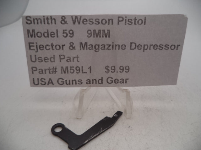 M59L1 Smith & Wesson Pistol Model 59 9MM Ejector & Magazine Depressor Used Part
