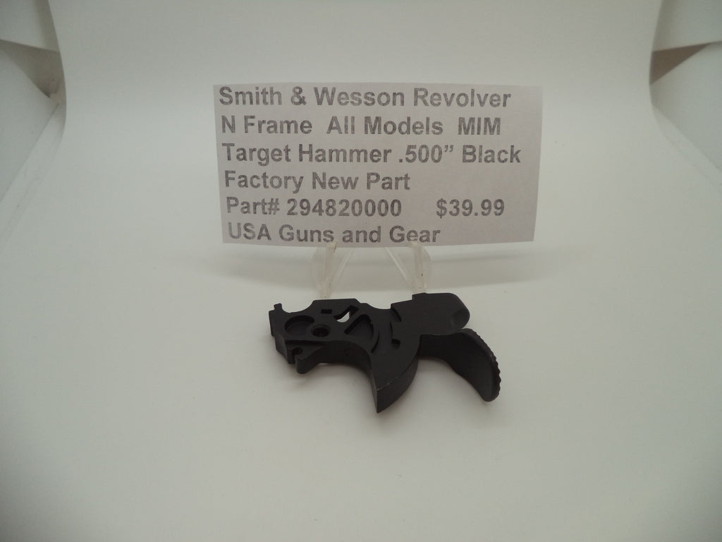 Smith & Wesson N Frame Target Hammer .500" MIM Black New Style - 294820000