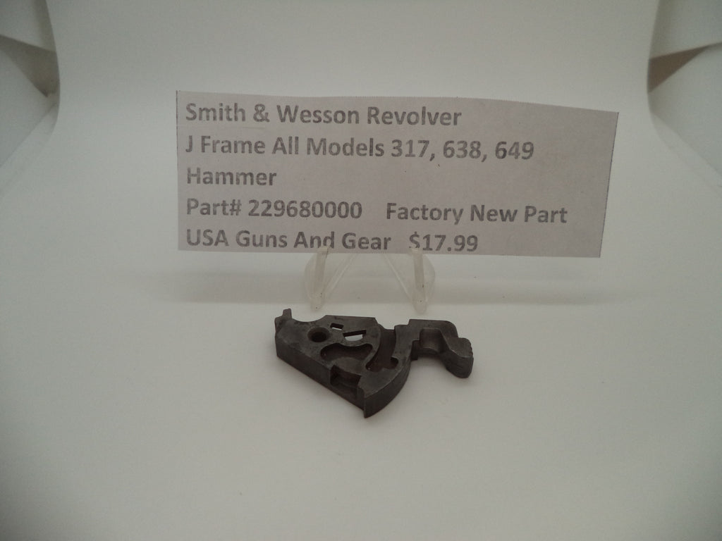 Smith & Wesson J Frame Hammer Models 317, 638 & 649 - 2296800000