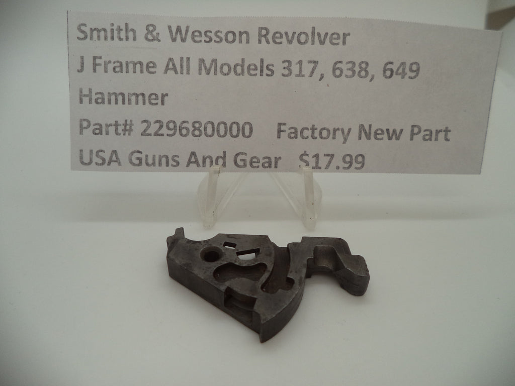 Smith & Wesson J Frame Hammer Models 317, 638 & 649 - 2296800000