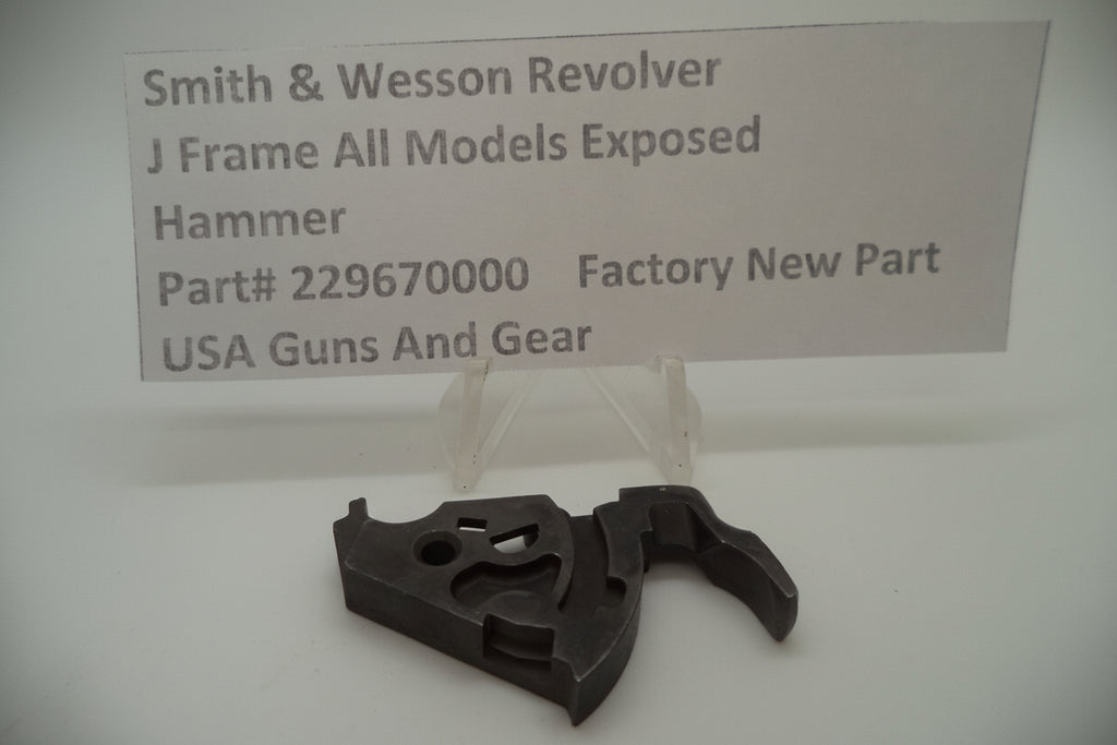 Smith & Wesson J Frame Exposed Hammer - Centerfire Models 60, 63, 637, 360PD, 351PD 229670000