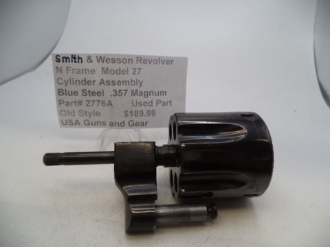 2776A Smith & Wesson N Frame Model 27 .357 Magnum Cylinder Assembly Used Part