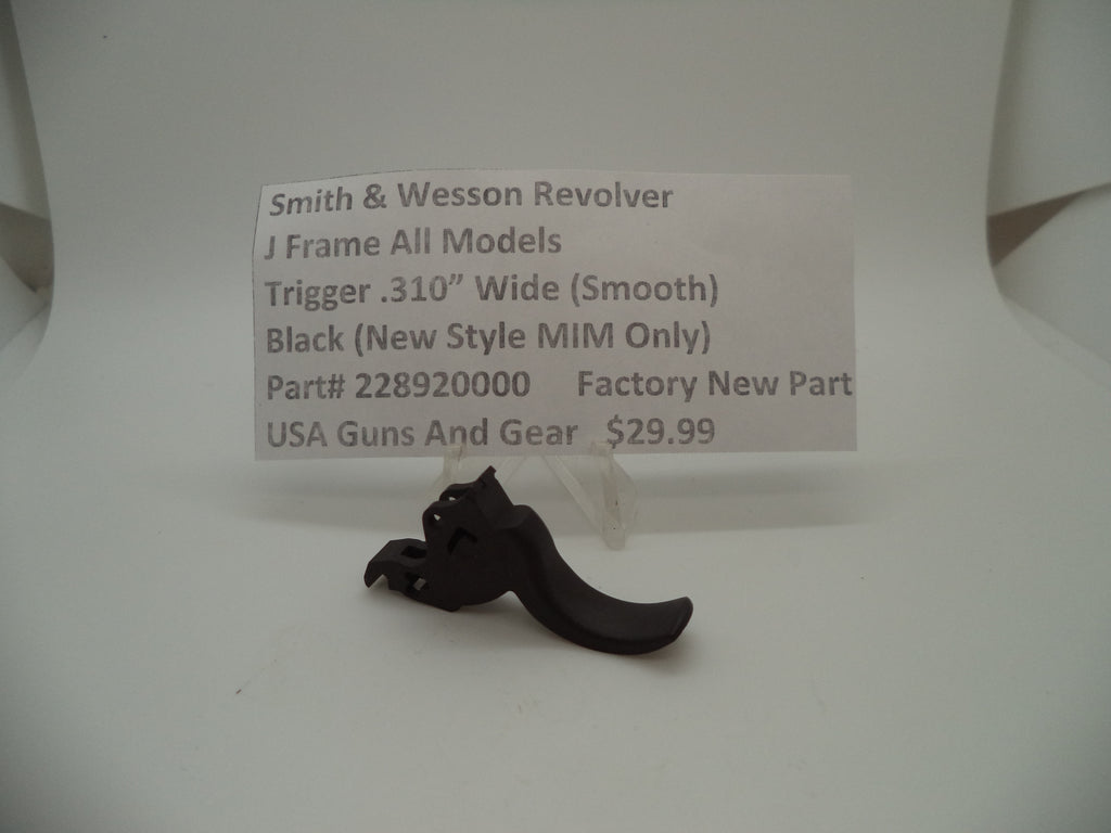 228920000 Smith & Wesson J Frame Model 340 360 MIM Smooth Trigger .310"