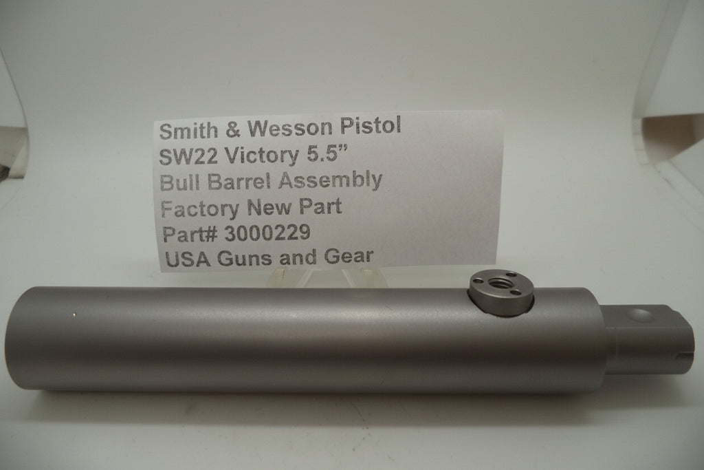 Smith & Wesson SW22 Victory 5.5" Bull Barrel Assembly 3000229