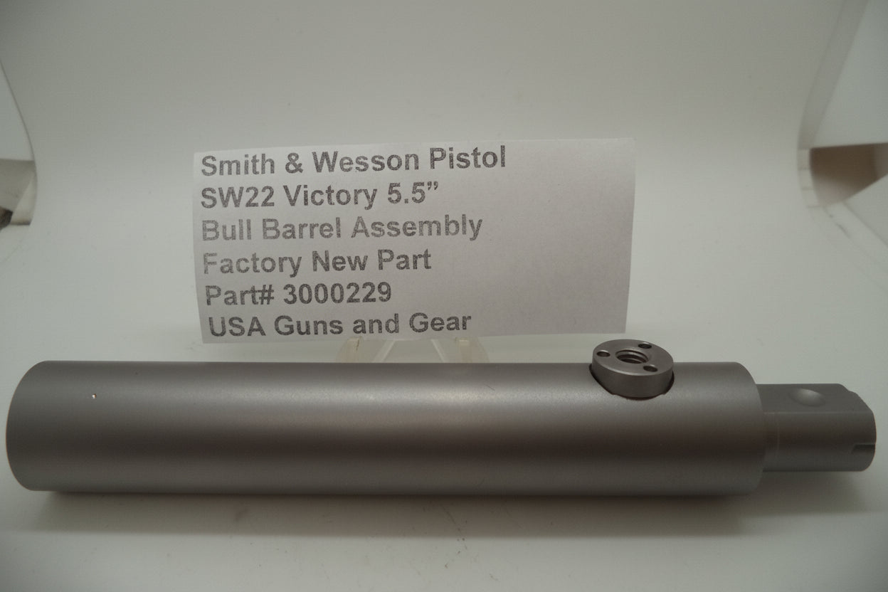 Smith & Wesson SW22 Victory 5.5" Bull Barrel Assembly 3000229