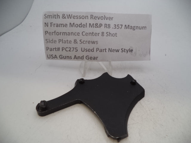 PC275 Smith & Wesson N Frame Model M&P R8 .357 Magnum Performance Center 8 Shot Side Plate & Screws