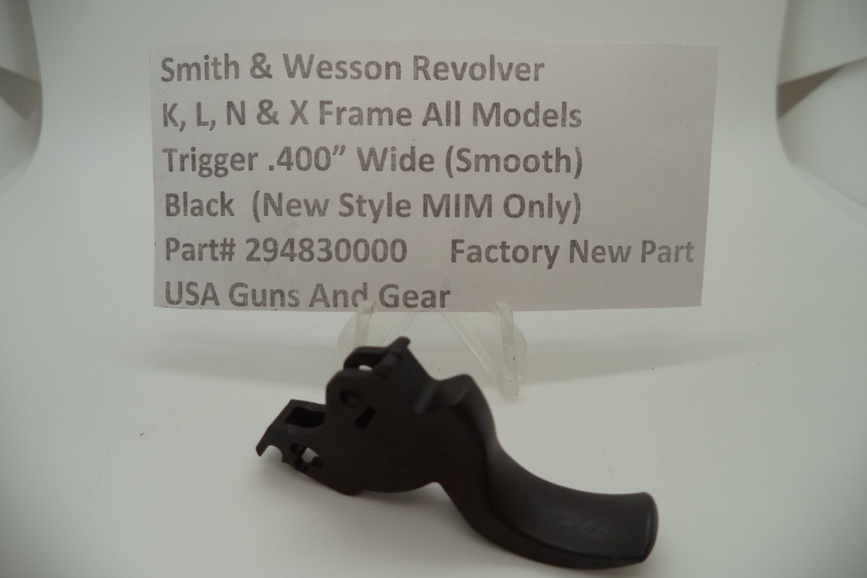 S&W K/L/N/X Frame MIM Smooth Trigger .400" Wide - Post-1997 294830000