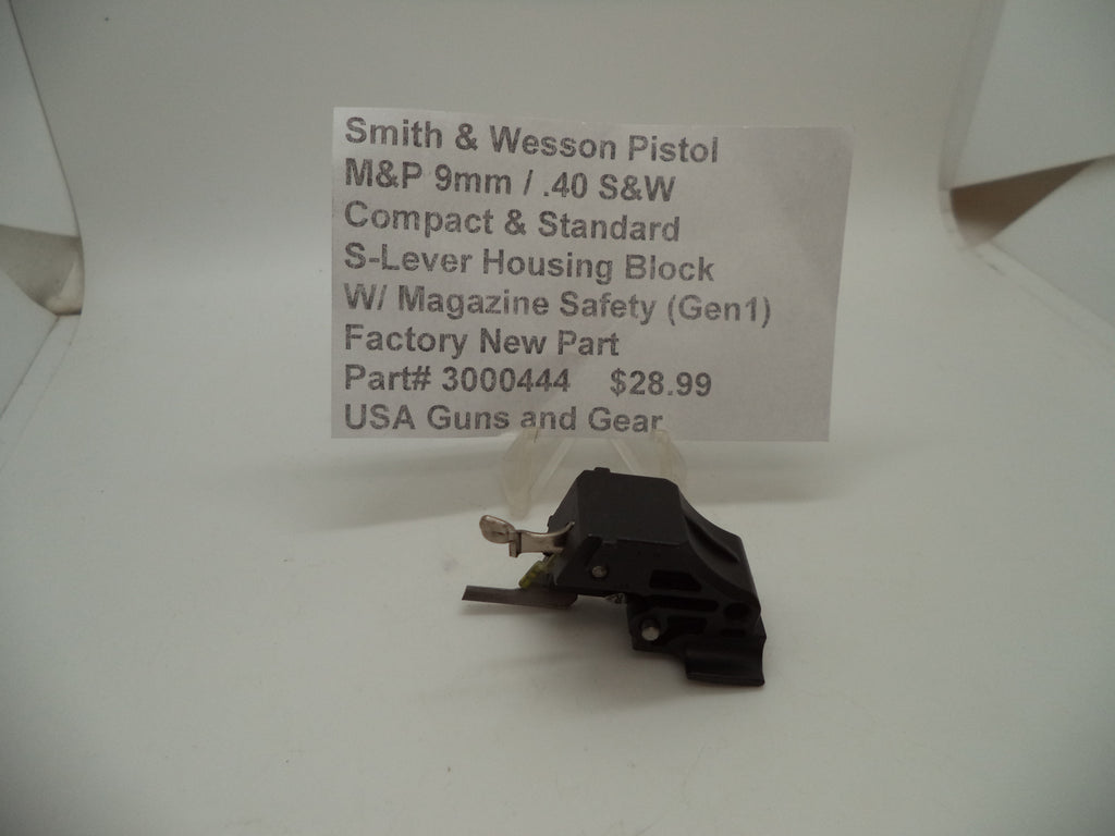 S&W M&P 9/40 Sear Housing Block Assembly 1.0 Gen | OEM 3000444