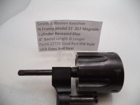 2777C Smith & Wesson N Frame Model 27 .357 Magnum Recessed Cylinder  Used