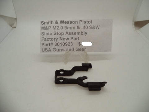 3010923 Smith & Wesson Pistol M&P M2.0 9mm / 40 S&W Slide Stop  New