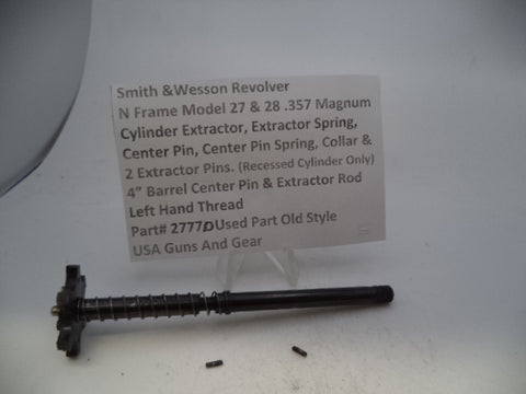 2777D Smith & Wesson N Frame Model 27/28 Cylinder Internal Parts Used