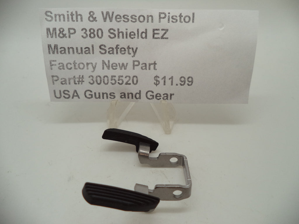 3005520 Smith & Wesson Pistol M&P 380 Shield EZ Manual Safety Factory New Part