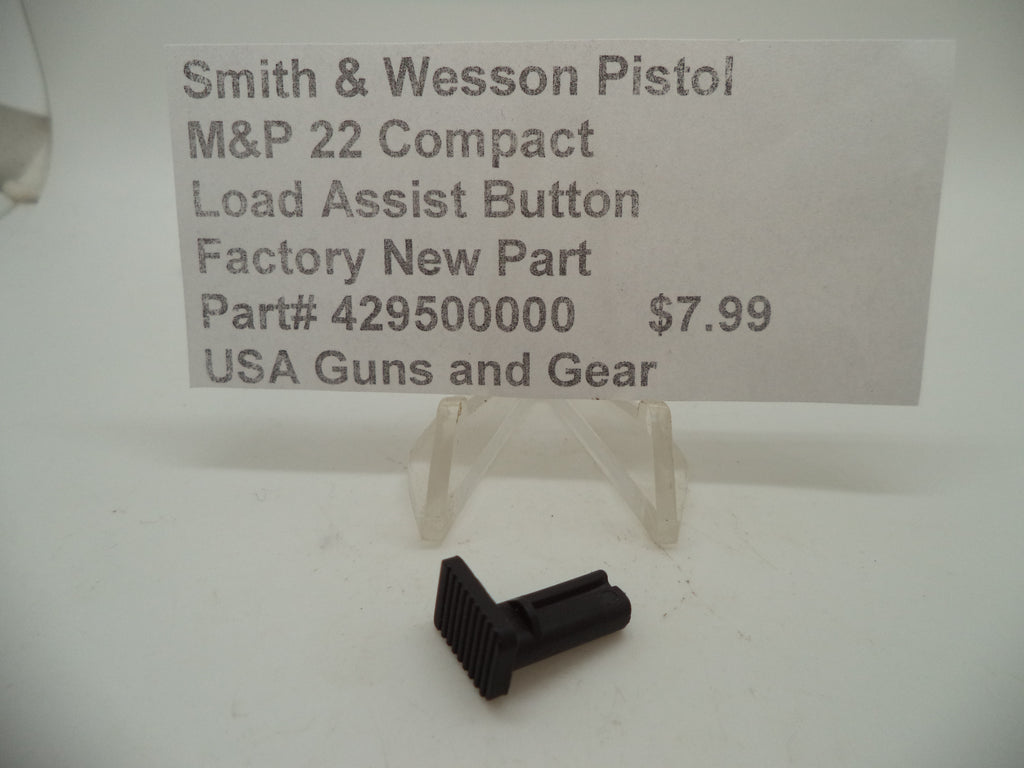 Smith & Wesson M&P 22 Compact Load Assist Button - OEM Part #429500000