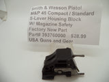 393760000 Smith & Wesson Pistol M&P 45 S-Lever Housing Block New Part